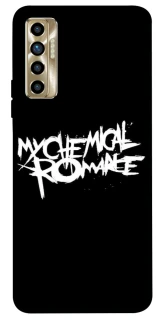 Чехол на TECNO Camon 17P My Chemical Romance logo фото 1 Чехол на TECNO Camon 17P My Chemical Romance logo фото 1 из 1