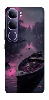 Чехол на Vivo Y300 Boat and flamingo фото 1 из 1