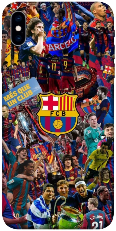 Чехол на Apple iPhone X (5.8") FC Barcelona v4 фото 1 из 1