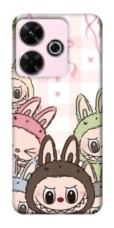 Чохол на Xiaomi Poco M6 4G All Labubu 2 фото 1 з 1