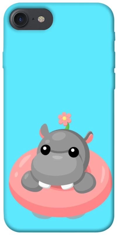 Чехол на Apple iPhone 7 / 8 (4.7") Adopt Me Hippo Floatie фото 1 из 1