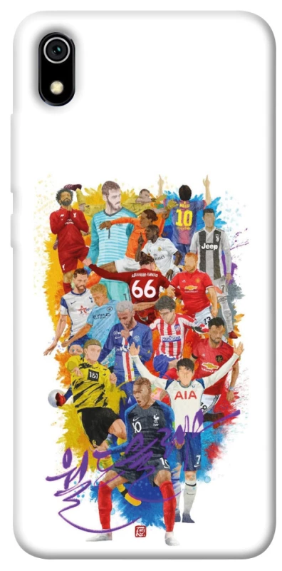 Чохол на Xiaomi Redmi 7A Football Abstract v2 фото 1 з 1