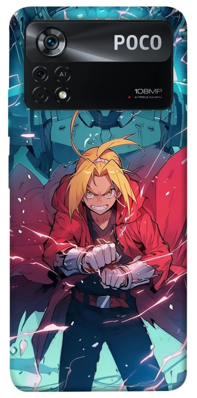 Чехол на Xiaomi Poco X4 Pro 5G Edward Elric фото 1 из 1