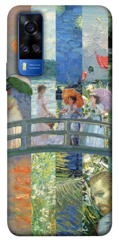Чехол на Vivo Y51a Art collage ver.6 фото 1 из 1