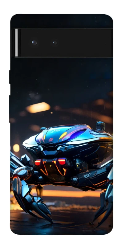 Чехол на Google Pixel 6 Cyber ​​crab фото 1 из 1