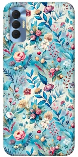 Чехол на TECNO Spark 8P Floral design ver.5 фото 1 из 1