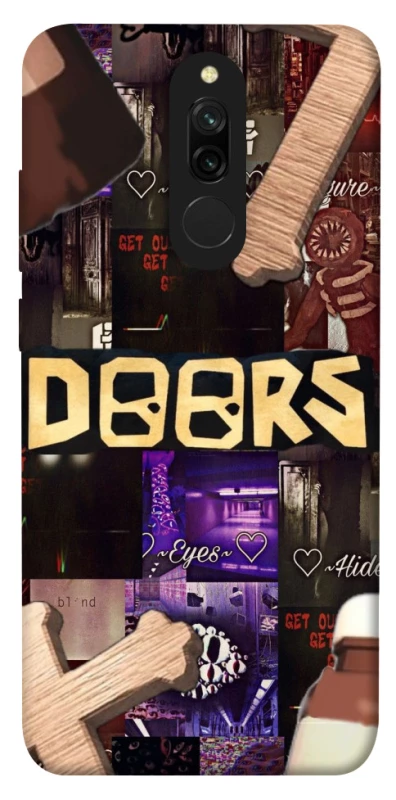 Чохол на Xiaomi Redmi 8 Roblox doors dark mode фото 1 з 1