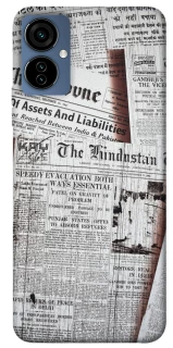 Чехол на TECNO Camon 19 Neo Газеты фото 1 из 1