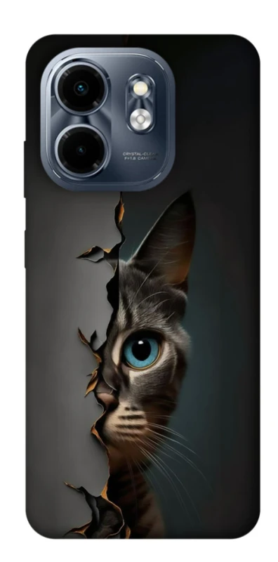 Чохол на Infinix Smart 9 4G / Hot 50i Кіт-підглядач v2 фото 1 з 1
