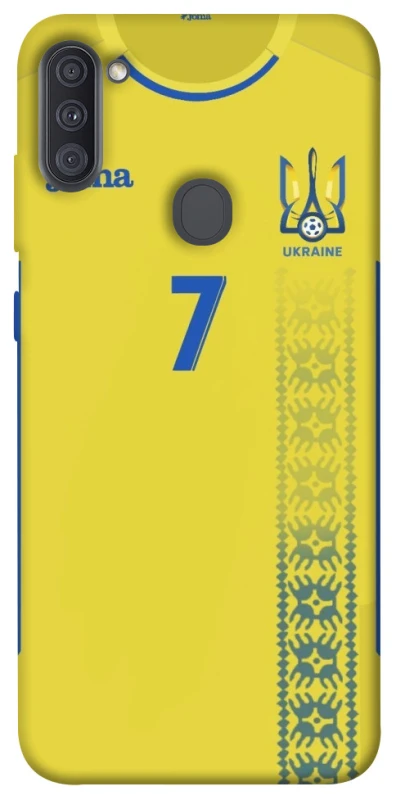Чехол на Samsung Galaxy A11 UA-Football ver.3 фото 1 из 1