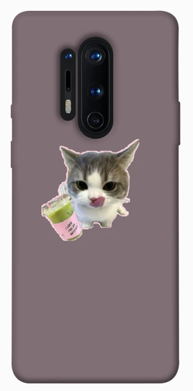 Чохол на OnePlus 8 Pro cat matcha фото 1 з 1