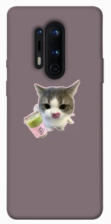 Чехол на OnePlus 8 Pro cat matcha фото 1 из 1