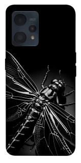 Чехол на Realme 9 4G / 9 Pro+ Black dragonfly фото 1 из 1