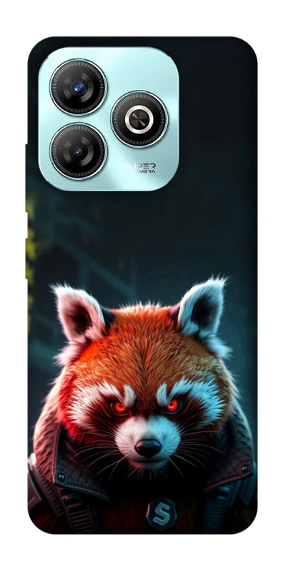 Чохол на ZTE Blade A75 4G Cyber Red Panda фото 1 з 1