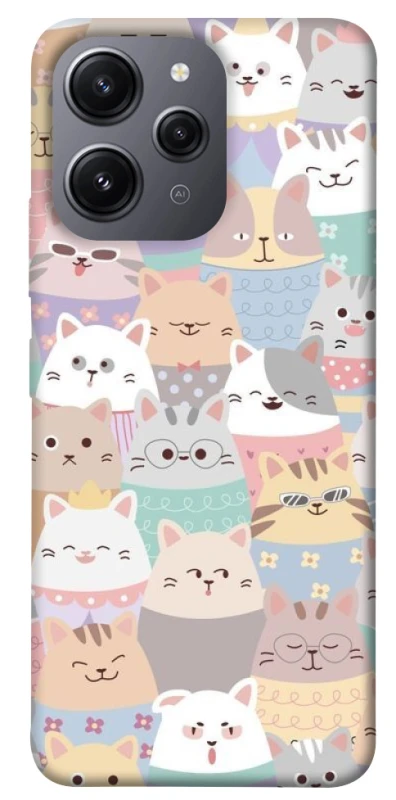 Чохол на Xiaomi Redmi 12 Funny Kittens ver.2 фото 1 з 1