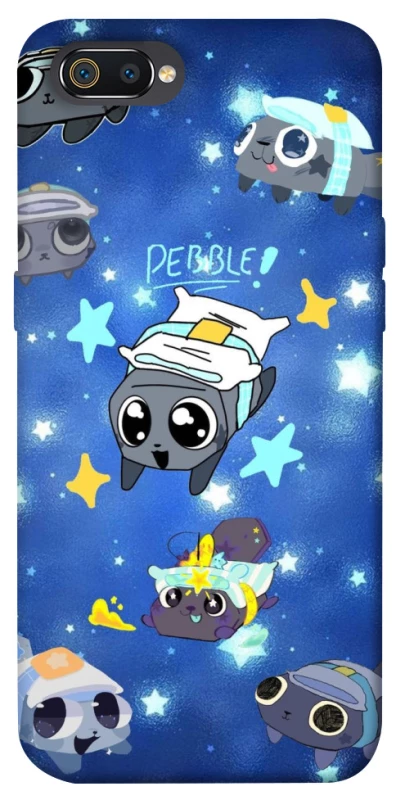 Чехол на Realme C2 Pebble kitten stars фото 1 из 1