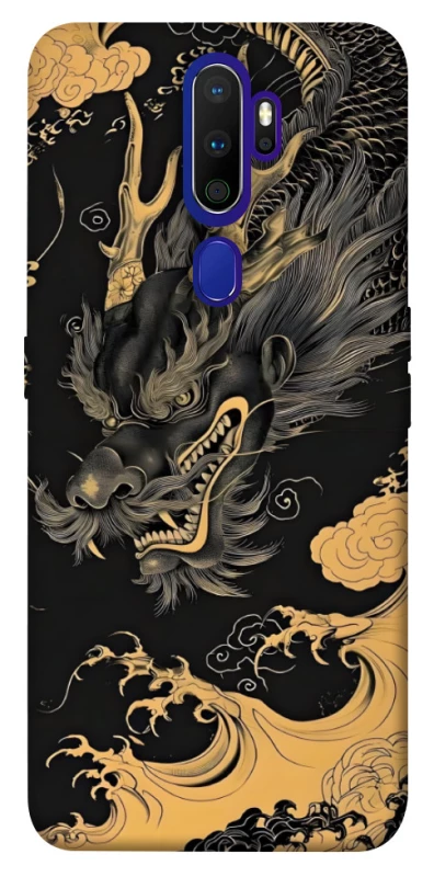 Чохол на Oppo A5 (2020) / Oppo A9 (2020) gold dragon фото 1 з 1