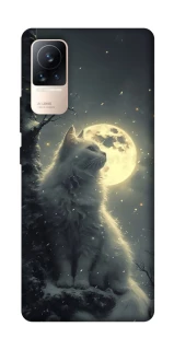 Чохол на Xiaomi Civi 6 Кіт під місяцем фото 1 з 1
