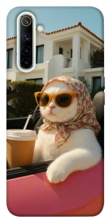 Чехол на Realme 6 Stylish Cat Cruise фото 1 из 1