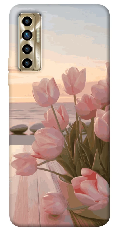 Чохол на TECNO Camon 17P Morning Flowers zon фото 1 з 1