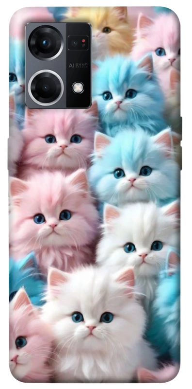 Чохол на Oppo Reno 7 4G Kittie Love фото 1 з 1