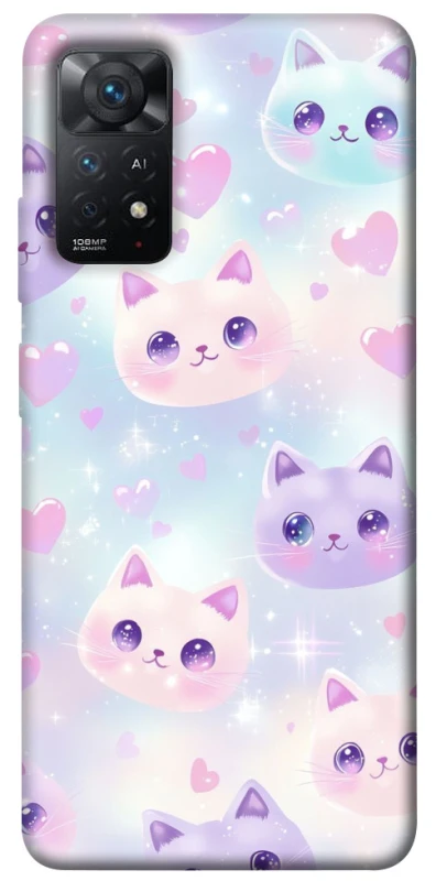 Чехол на Xiaomi Redmi Note 12 Pro 4G Funny Kittens ver.4 фото 1 из 1