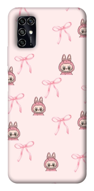 Чехол на ZTE Blade V2020 Smart Pink bows and Labubus фото 1 из 1