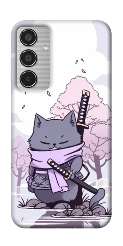 Чехол на Samsung Galaxy M35 Samurai cat фото 1 из 1