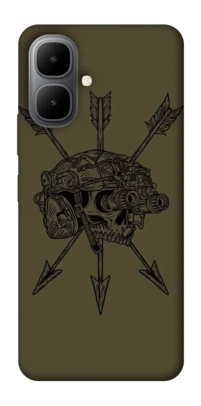 Чохол на Infinix Smart 10 Mil skull фото 1 з 1
