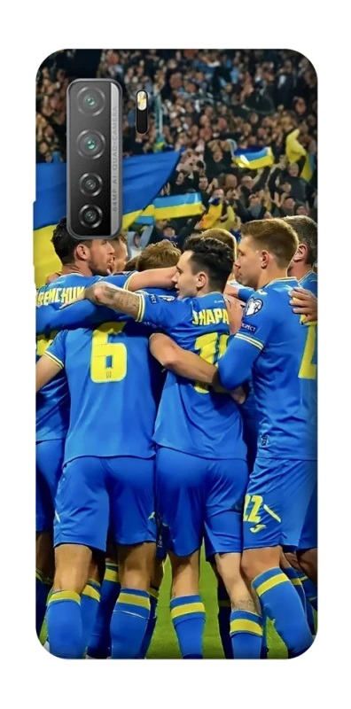 Чехол на Huawei Nova 7 SE Сборная Украины v3 фото 1 из 1