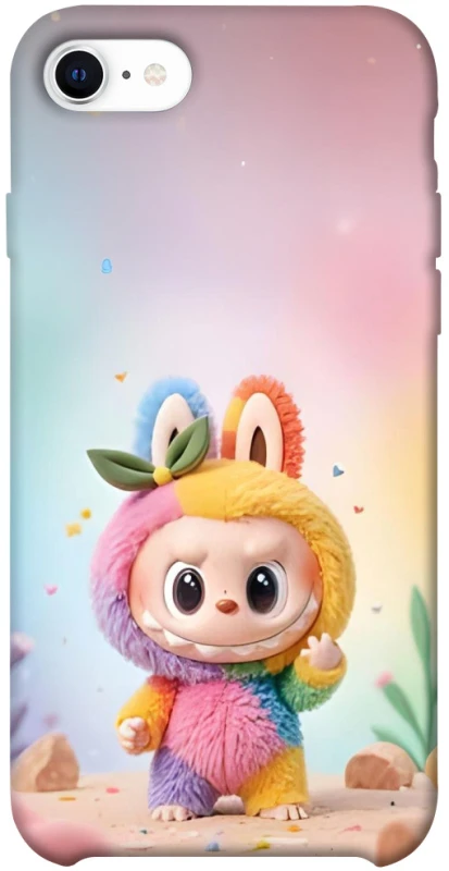 Чехол на Apple iPhone SE (2020) Labubu colored фото 1 из 1