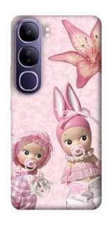 Чехол на Vivo Y300 Vintage Blossom Twins фото 1 из 1