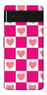 Чехол на Google Pixel 6 Chess heart фото 1 из 1