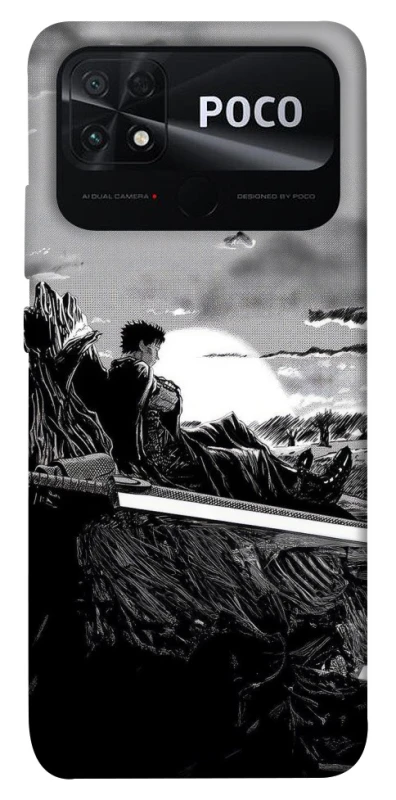 Чехол на Xiaomi Poco C40 Berserk sunset фото 1 из 1