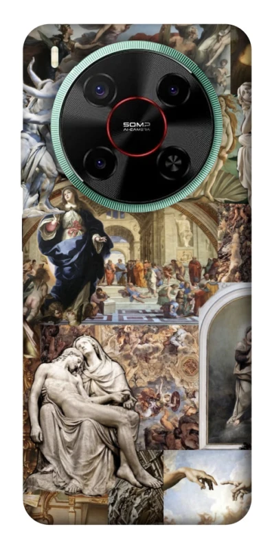 Чохол на ZTE Nubia V70 Max Art collage ver.10 фото 1 з 1