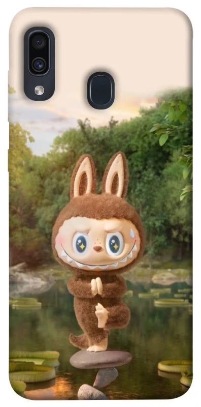 Чохол на Samsung Galaxy A20 / A30 Labubu Yoga фото 1 з 1