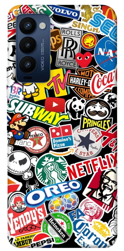 Чехол на TECNO Camon 18 brands фото 1 из 1