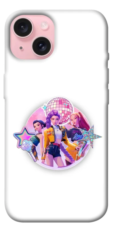 Чохол на Apple iPhone 15 (6.1") K-Pop Demon Hunters ver.19 фото 1 з 1