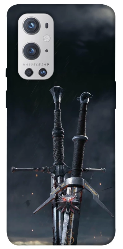 Чехол на OnePlus 9 Pro Мечи Ведьмака фото 1 из 1