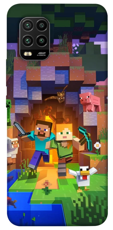 Чохол на Xiaomi Mi 10 Lite Minecraft game фото 1 з 1