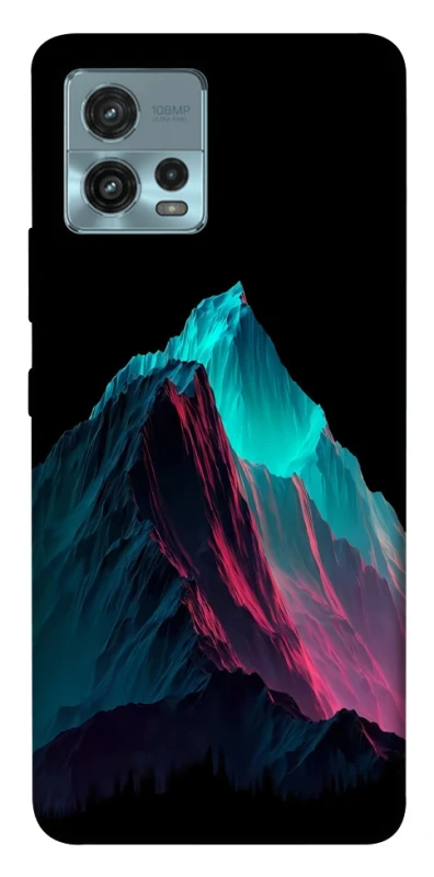 Чехол на Motorola Moto G72 Neon mountains фото 1 из 1