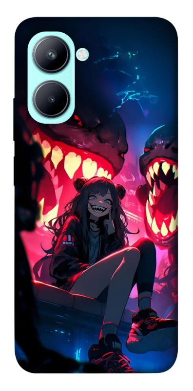 Чехол на Realme C33 Anime girl фото 1 из 1