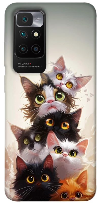 Чехол на Xiaomi Redmi 10 Сat eyes фото 1 из 1