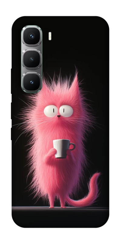 Чехол на Infinix Hot 60 Pro Розовый котёнок фото 1 из 1