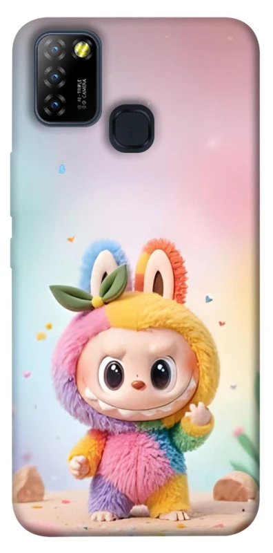 Чохол на Infinix Hot 10 Lite Labubu colored фото 1 з 1