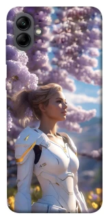 Чехол на Samsung Galaxy A04 Cyber space girl ver.1 фото 1 из 1