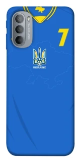 Чохол на Motorola Moto G31 UA-Football ver.4 фото 1 з 1