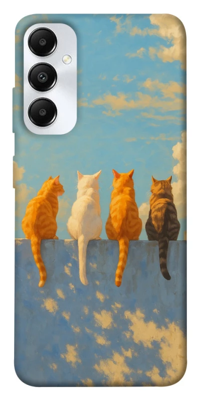 Чохол на Samsung Galaxy A05s cats on wall фото 1 з 1