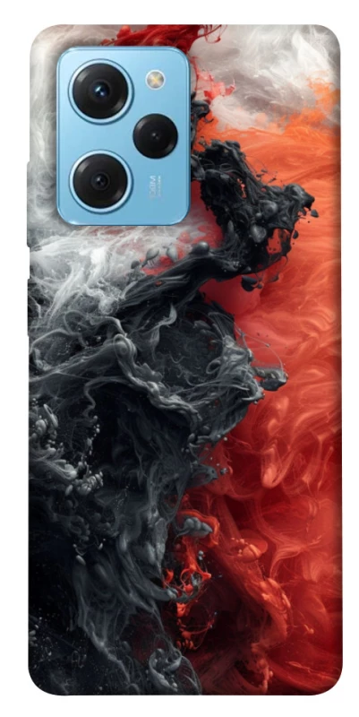 Чохол на Xiaomi Poco X5 Pro 5G Black and Red фото 1 з 1