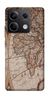 Чехол на Xiaomi Redmi Note 13 5G Карта путешествий фото 1 из 1